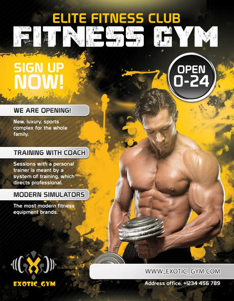 GYM FLYER
